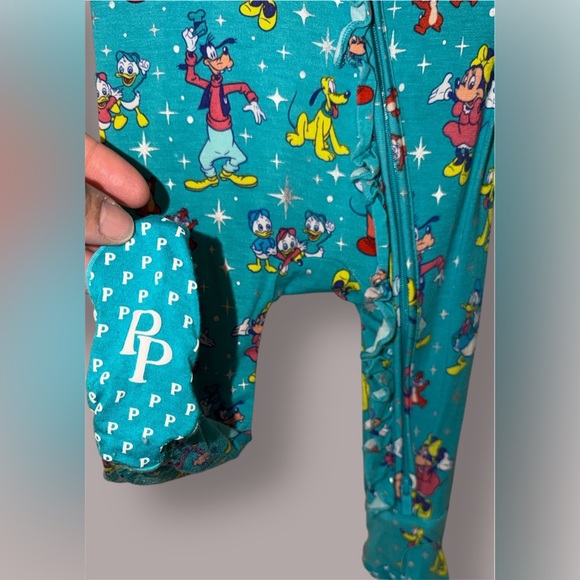 Posh Peanut | Disney Bamboo Footie size 3-6 months - Picture 5 of 10